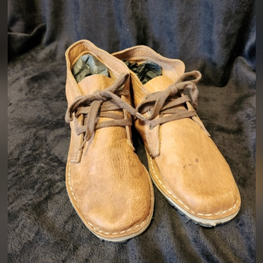 Custom Made Genuine Buffalo Hide Shoes from Karoi, Zimbabwe, Africa. Size  8